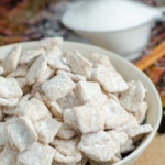 Snickerdoodle Muddy Buddies, aka: Snickerdoodle Puppy Chow.
