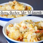 Cheesy Chicken Tater Tot Casserole: An Easy Slow-Cooker Meal. Delicious, satisfying casserole that you won't feel guilty making.