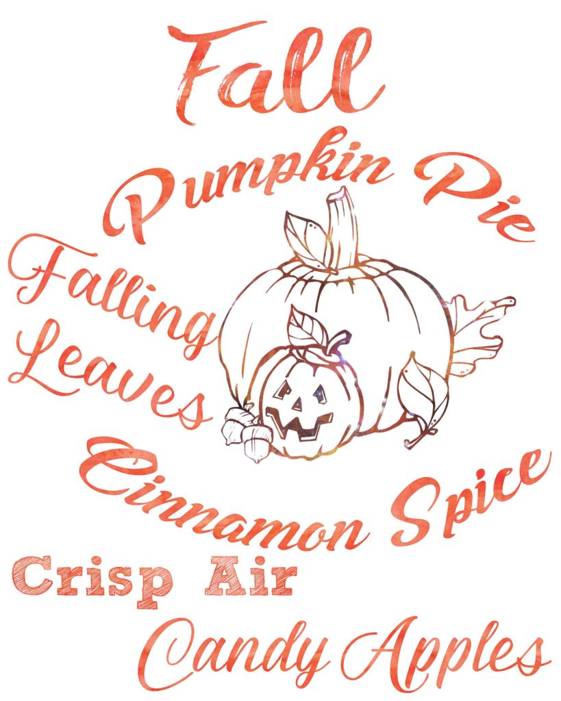 Free Printable Fall Wall Art. 3 free fall wall art printable designs to decorate your home or office. Celebrate autumn! #free #printable #freeprintable #fall #autumn #wallart #fallart #autumnart