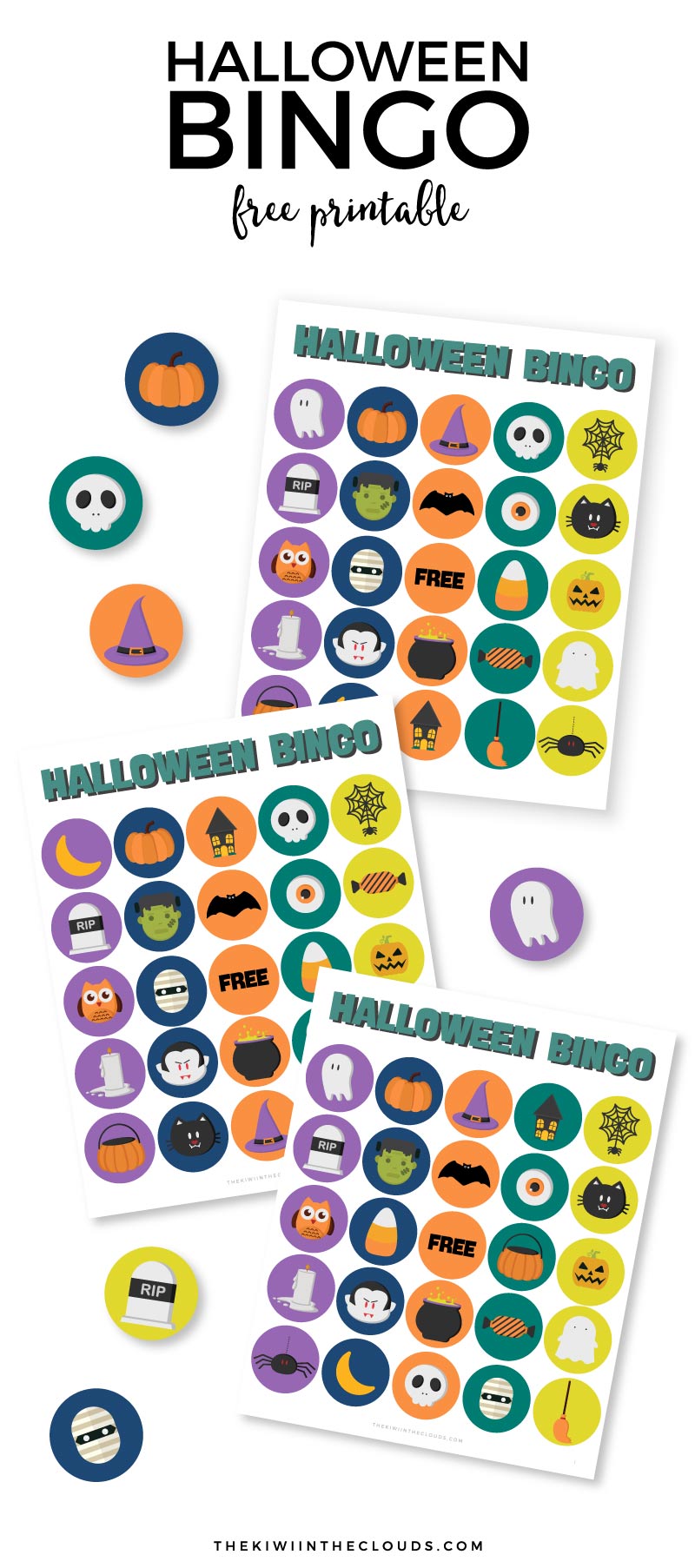 halloween-bingo-free-printable-for-kids-image Free Halloween Bingo. Part of Free Halloween Printables Round-up: Over 100 Free Printables.