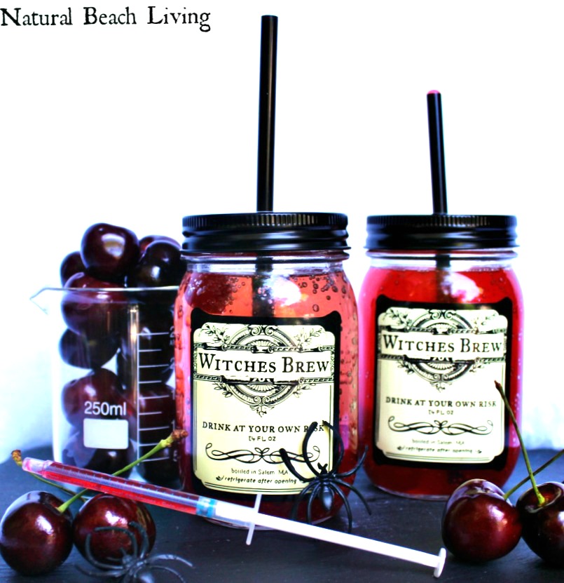 witches-brew-3-fix Free printable Witches Brew label. Part of Free Halloween Printables Round-up: Over 100 Free Printables.