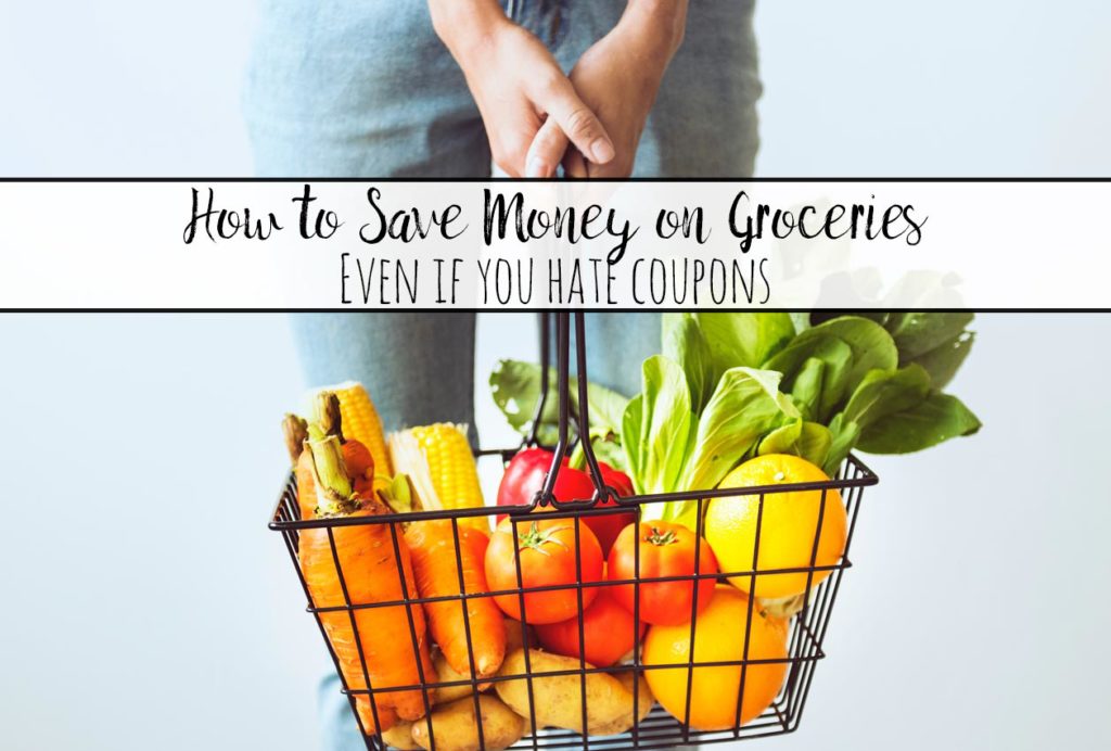 How to Save Money on Groceries Even if You Hate Coupons. Tips, tricks, and FREE GROCERY PRINTABLES to help you save money on groceries.