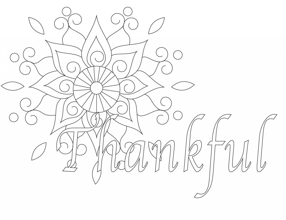 Thankful coloring worksheet. Part of Free Thanksgiving Printables Round-Up. Over 50 free Thanksgiving printables including decor, planners, labels, food decoration, and more! #thanksgiving #free #printable #freeprintable #thanksgivingprintable