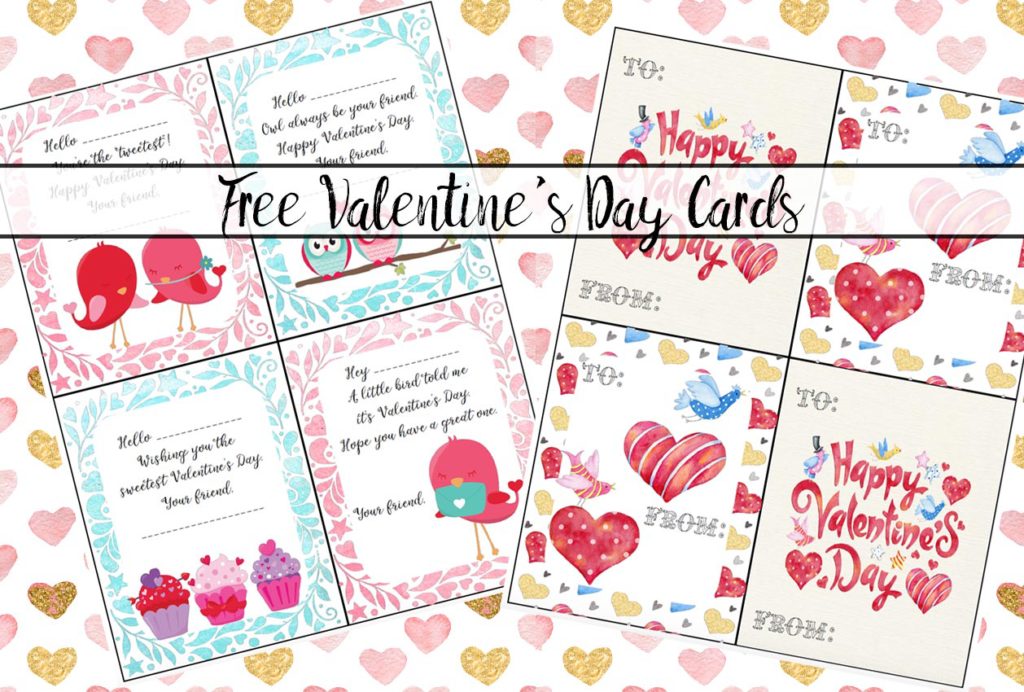 Free Printable Valentine's Day Cards