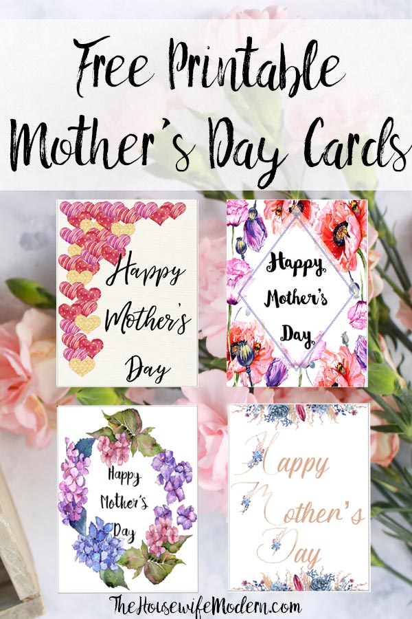 Free Printable Mother’s Day Cards and Gift Tags. 4 different designs. Give a beautiful card to mom. Comes with matching gift tag. #mother #mothersday #cards #free #printable #freeprintable