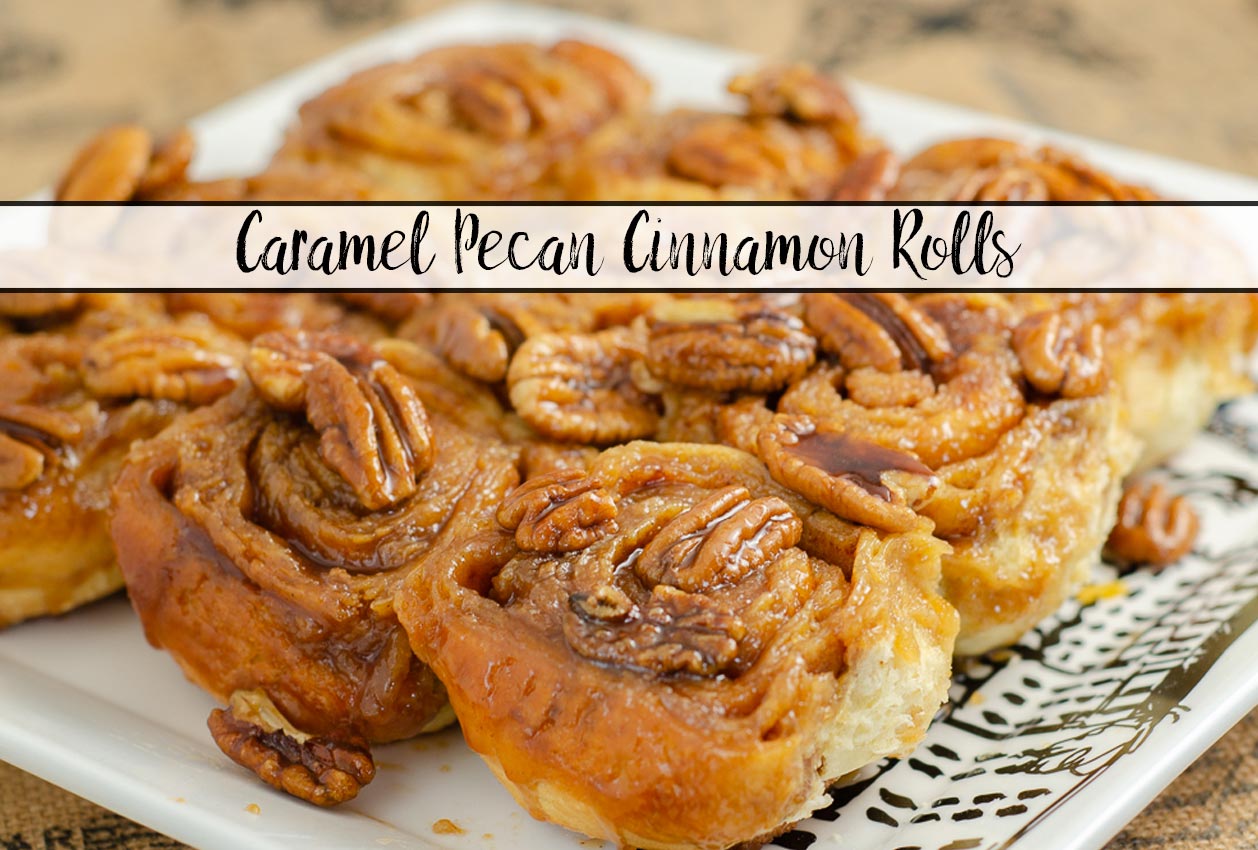 Homemade Caramel Pecan Cinnamon Rolls