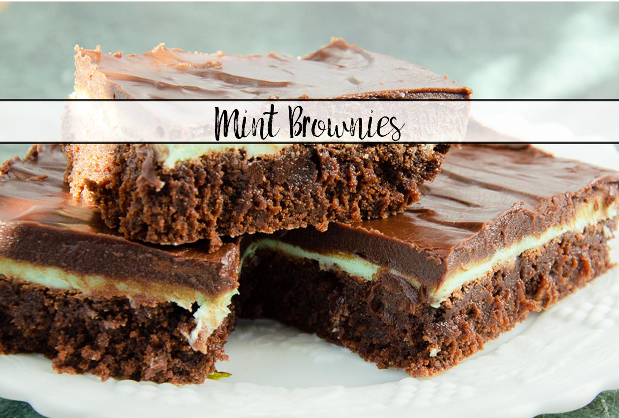 Classic Mint Brownies From Scratch: 3 Delicious Layers