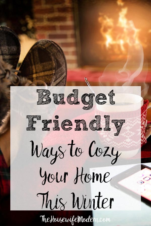 Pin image for post. Fireplace with text overlay.