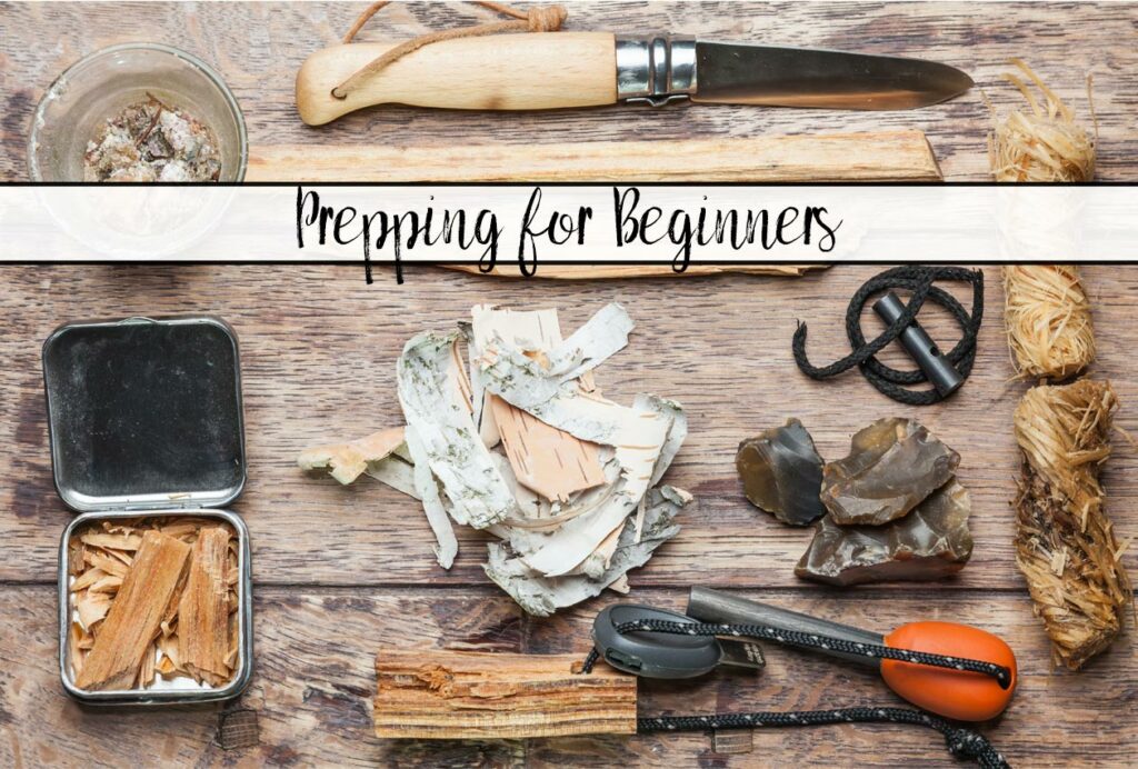 How to Start (Sensibly) Prepping for Beginners