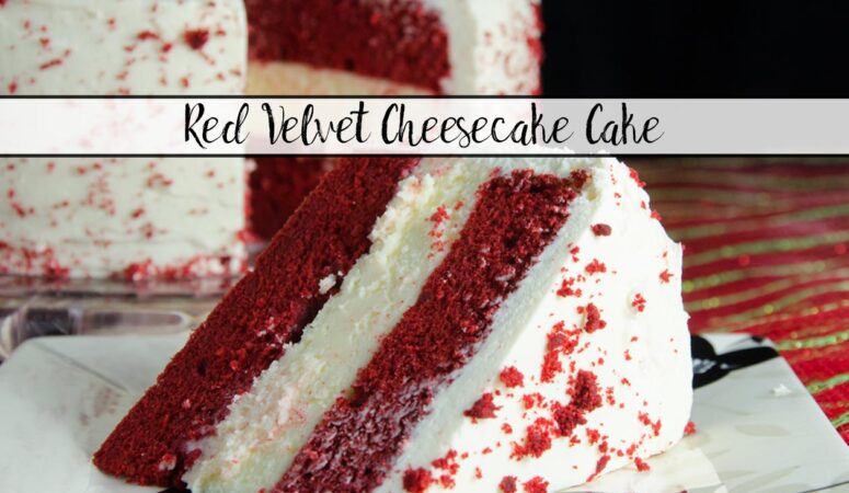 Red Velvet Cheesecake Cake