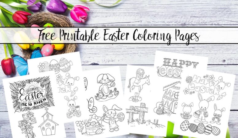 Free Printable Easter Coloring Pages: Free Fun for Kids!