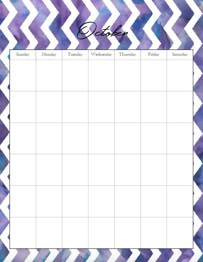 Rainbow vertical- purple October