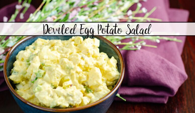 Easy Deviled Egg Potato Salad