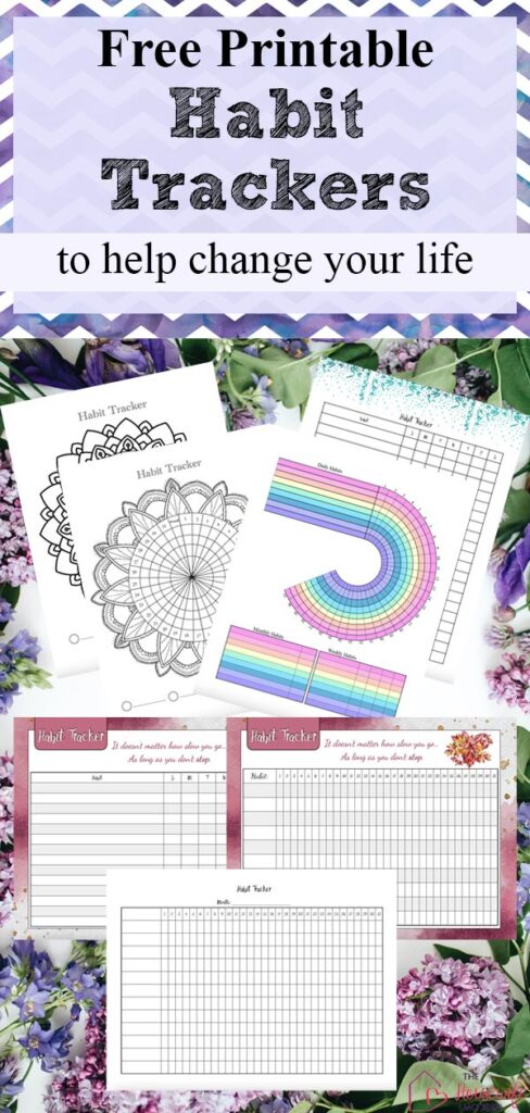 Free printable habit trackers. Change your life: how to use habit trackers, good habits to track, tips to be successful, & more.