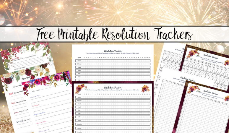 Featured image. Fireworks background with preview of various resolution trackers.
