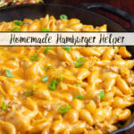 Featured image for hamburger helper. In cast-iron skillet