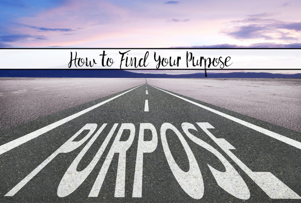 Featured image. Purpose written on road