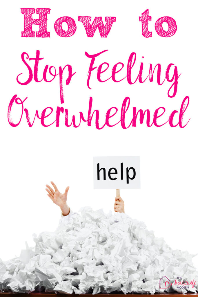 Pin image. Person buried in pile of paper with help sign.