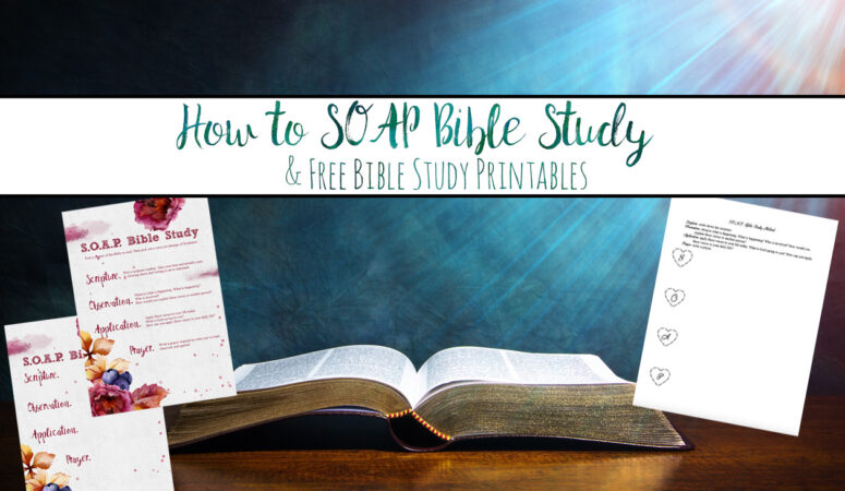 Featured image for SOAP Bible study free printable