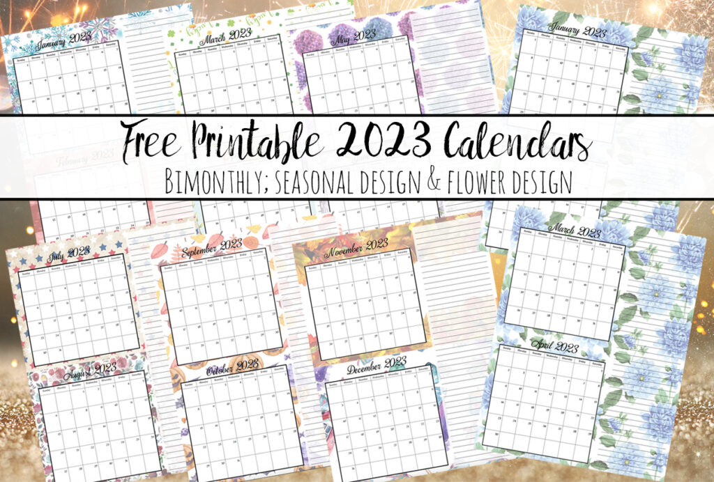 Featured image for 2023 Bimonthly Calendars