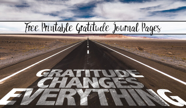 Free Printable Gratitude Journal Pages