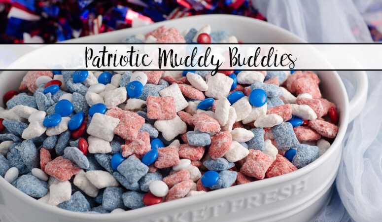 Patriotic Muddy Buddies