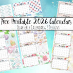 Featured image for 2026 quarterly calendars