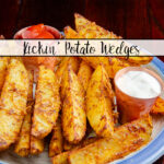 Featured image for Kickin' Baked Parmesan Potato Wedges