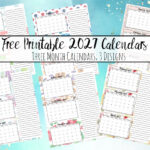 Download free printable 2027 three month calendars in PDF format! These printable quarterly calendars include beautiful floral, holiday-themed, and elegant rose gold marble designs. Perfect for planning at home, school, or the office.