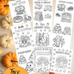 Free printable fall coloring pages for kids featuring fun autumn-themed designs: apples, pumpkins, leaves, scarecrows, and more. Perfect for classrooms, quiet time, rainy days, and fall activities for kids.