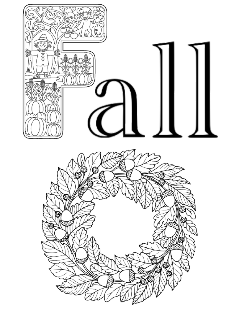 Free printable fall leaves coloring pages for kids! These fun autumn coloring sheets are perfect for classroom activities, homeschool, leaf units, seasonal crafts, and fall-themed fun.