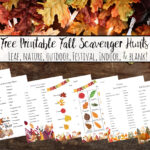 Title for free fall scavenger hunts