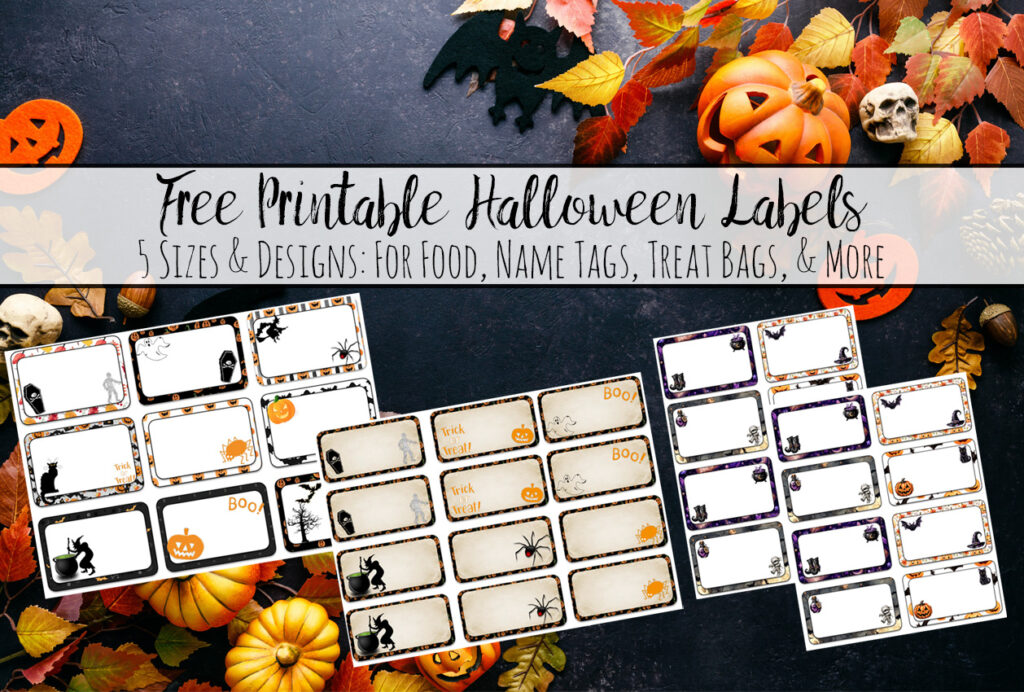 Featured image for Halloween labels