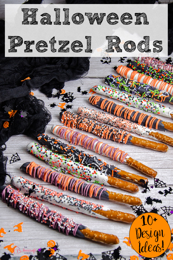 Looking for Halloween pretzel decorating ideas? These easy Halloween pretzel rods feature 10 colorful designs using candy melts, sprinkles, and simple decorating techniques for spooky party treats everyone will love. Includes candy melt tips, decorating ideas, dipping methods, and lessons learned after testing.