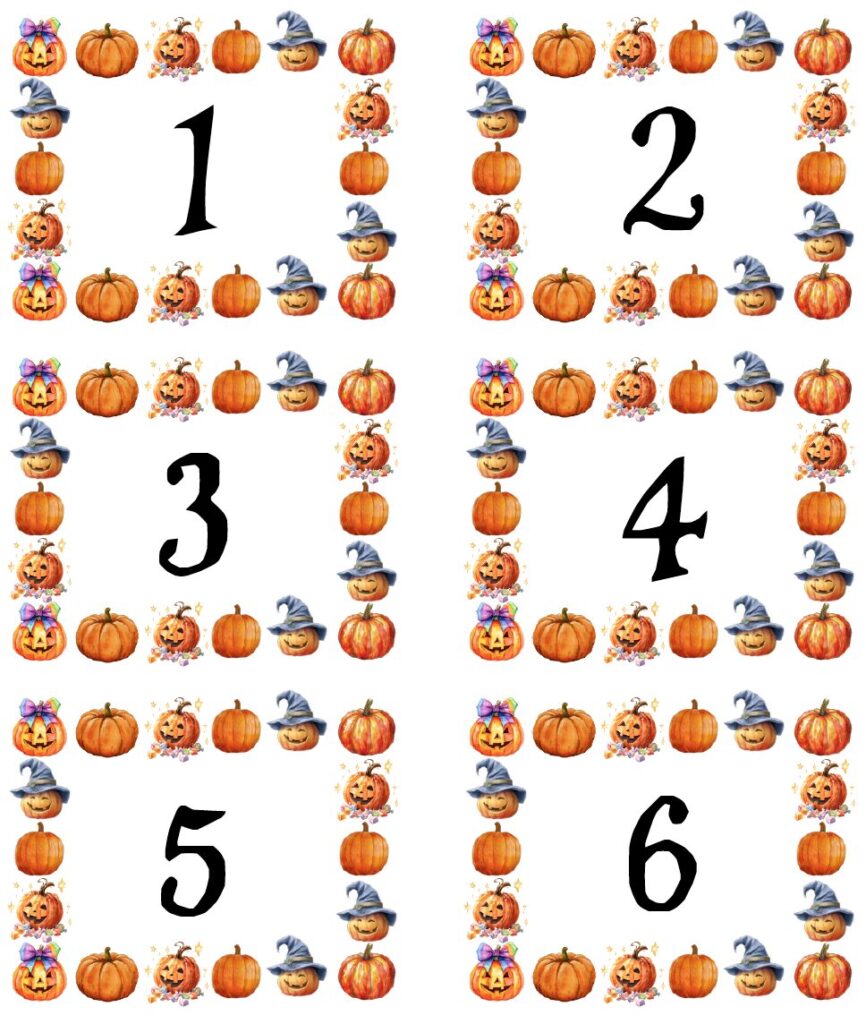 Organize your next pumpkin contest with these free printable numbered pumpkin contest labels! Perfect for pumpkin decorating contests, pumpkin carving contests, classroom activities, office Halloween parties, fall festivals, churches, and community events. Just print, cut, and label each pumpkin for easy voting.