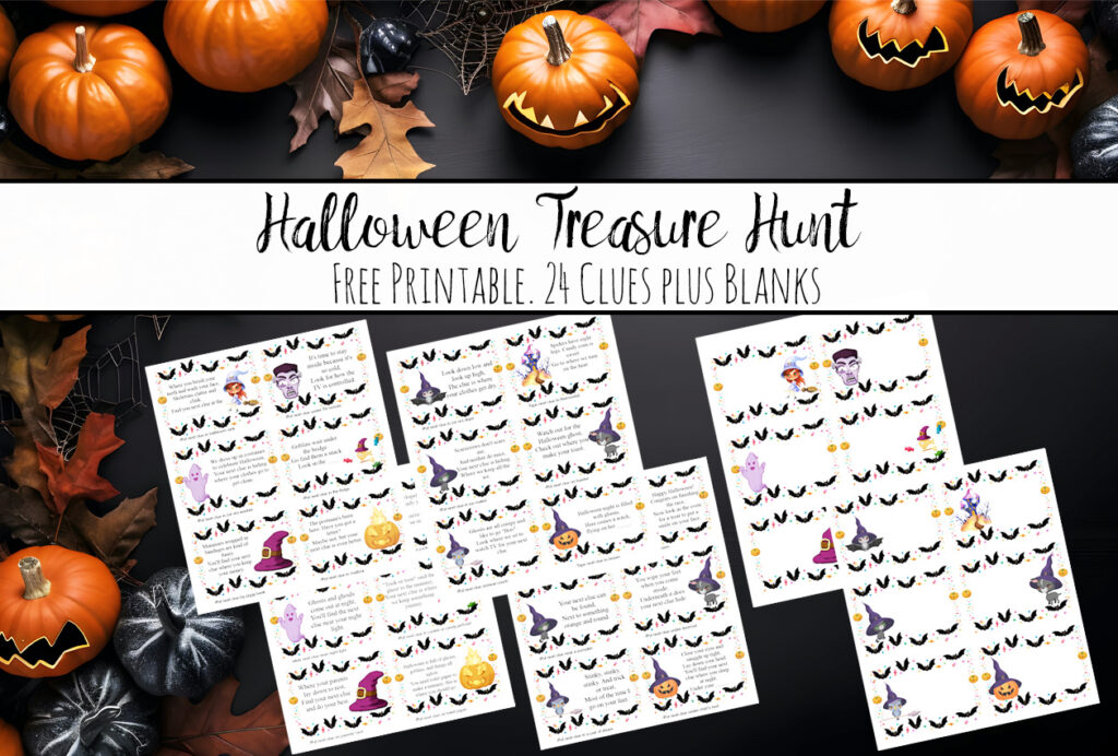 Featured image for Halloween treasure hunt
