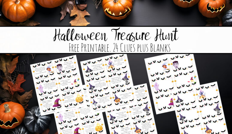 Featured image for Halloween treasure hunt