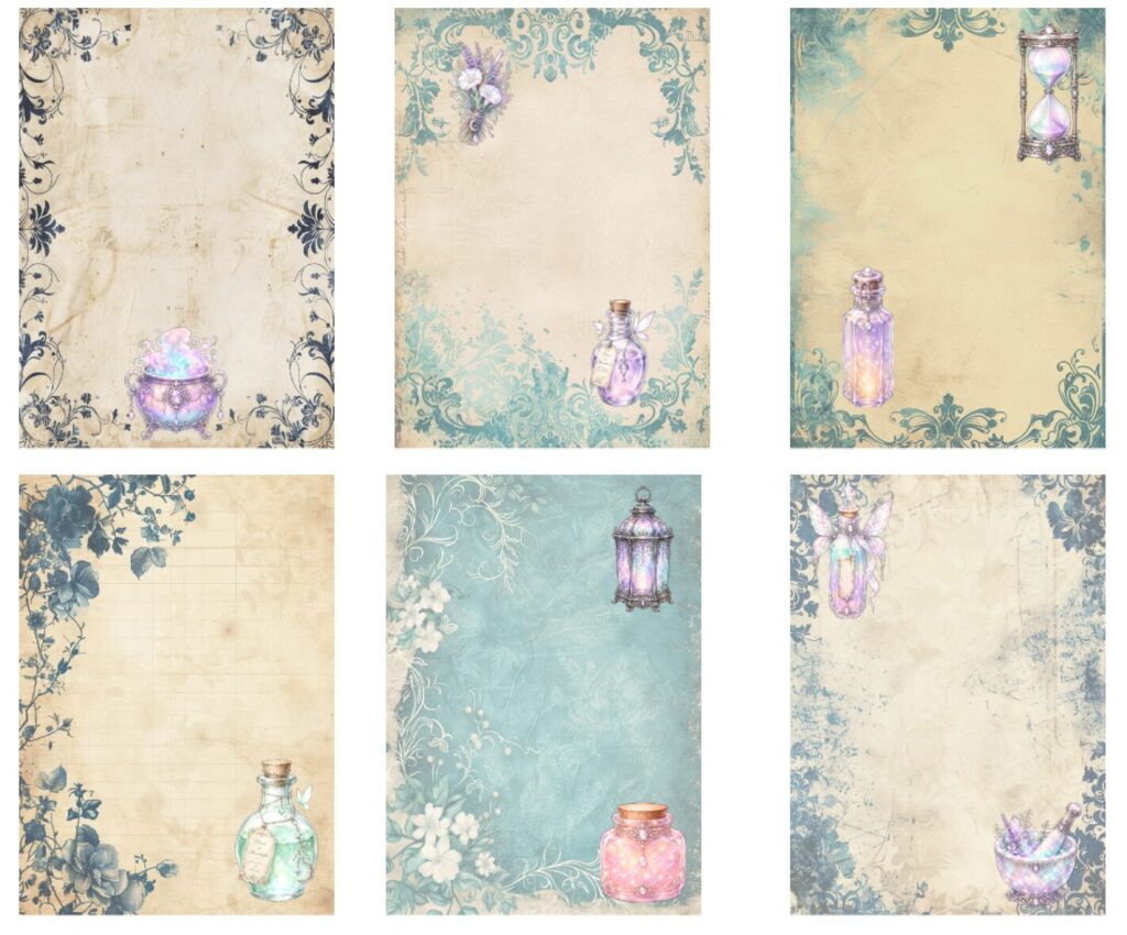 Create your own magical bottle labels with these free printable blank fairy apothecary labels! Featuring whimsical fairy-inspired designs, these 2.5
