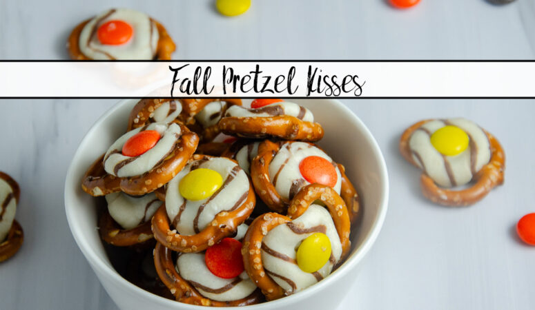 Fall Pretzel Kisses