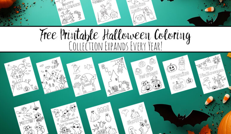 Free Printable Halloween Coloring Pages for Kids