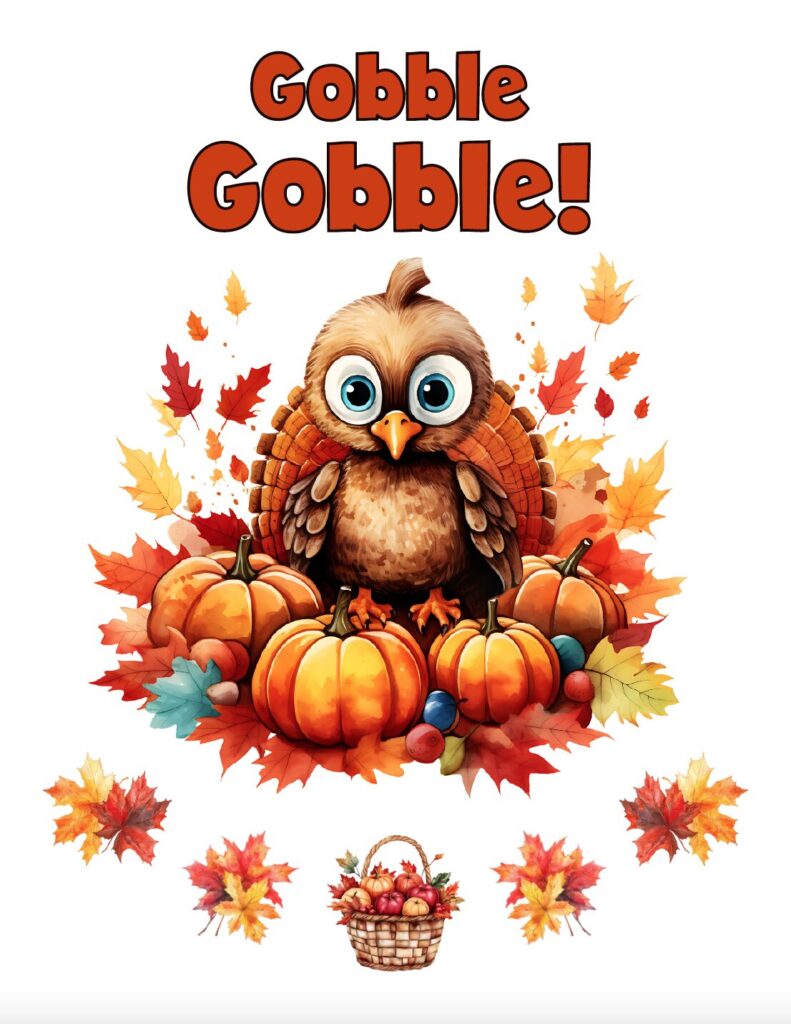 Celebrate Thanksgiving with this free printable