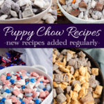 Looking for puppy chow recipes? Browse an ever-growing collection of easy puppy chow flavors, including candy-inspired, dessert-inspired, and seasonal favorites. New recipes are added regularly, so save this collection for more puppy chow ideas! Also find answers to all your puppy chow questions.