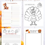 Help kids celebrate Thanksgiving and practice gratitude with these 4 free printable thankful worksheets for kids! The set includes an I Am Thankful For worksheet with plenty of writing space, a draw-and-write activity, an A-Z gratitude worksheet, and a thankful turkey printable. These fun Thanksgiving gratitude activities are perfect for home, classrooms, homeschool, or holiday gatherings. Just download and print.