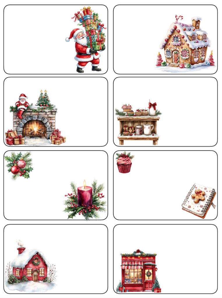 Create your own Advent calendar with these free printable blank Advent activity cards. Fill them with your family's favorite Christmas activities, traditions, outings, acts of kindness, crafts, treats, or other special plans for the holiday season.