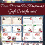 Looking for a Christmas gift certificate you can print at home? Choose from more than 25 free printable Christmas gift certificates, including cute, Santa Claus, and kid-friendly designs. These blank Christmas gift certificate templates can be filled in for experience gifts, activities, special treats, or any gift you choose.