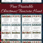 Add even more fun to Christmas with this free printable Christmas treasure hunt! Choose from 30 rhyming clues and riddles for an indoor hunt around the house. Mix & match clues (plus blanks) lead kids, teens, or adults to a Christmas gift, stocking, treat, or other holiday surprise.