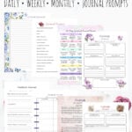 Start a gratitude journal with these free printable gratitude journal pages and prompts. Choose from daily, weekly, and monthly gratitude journal printables, plus printable gratitude journal prompts and 30 days of gratitude journal prompts. Download the PDF pages and choose the designs that work best for you.