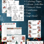 Looking for free Christmas printables? Find Christmas coloring pages, word searches, Advent activities, treasure hunt, gift tags, gift certificates, and more! These printable Christmas activities and gift accessories are perfect for holiday fun with kids, Christmas parties, and celebrating the season. Browse the collection and download your favorites!