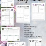 Find your favorite daily planner aesthetic with these 15 free printable daily planners! Choose from cute, colorful designs, simple black-and-white layouts, hourly schedules, student planners, and more. Whether you need a daily to-do list, a work schedule, or a productivity planner, there's a free PDF printable to help you organize your day.