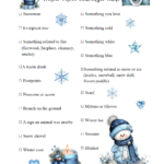 Get kids exploring and taking pictures with this free printable winter photo scavenger hunt. Featuring 20 fun photo ideas, kids can photograph winter sights as they explore their surroundings. Grab a camera, download the free PDF and print, and start snapping photos.